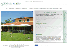 Tablet Screenshot of giardinodeiciliegi.com